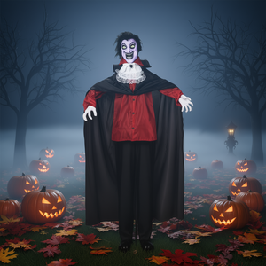 Luces de Halloween con Diseño de Vampiro, 5.7 Pies, Decoraciones LED para Exteriores, Resistentes al Agua IP65, Iluminación Festiva para Halloween - Product Image 2