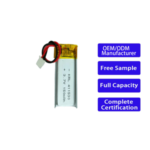 TWS 이어버드 케이스 500 사이클 CE 인증 OEM 제조사에 대 한 사용자 정의 KRL 411530 150mAh <span class=keywords><strong>3</strong></span>.<span class=keywords><strong>7V</strong></span>-4.2V 충전식 <span class=keywords><strong>LiPo</strong></span> 배터리 - Product Image 1