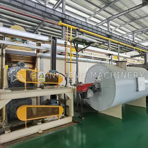 Linha de produção completa da máquina de placas de lã de fibra de basalto para painel de espuma