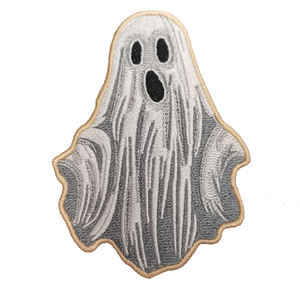 Patchs brodés thermocollants mignons en forme de piment avec logo de dessin animé, design personnalisé, à coudre sur tissu sergé, forme ronde pour vêtements - Product Image 2