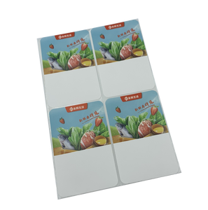 Vente chaude taille personnalisée 3 plis étiquettes étiquette d'expédition par transfert thermique étiquettes multicolores - Product Image 2