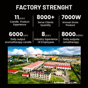 Bougies chauffe-plat personnalisées certifiées CE, en cire de soja, sans fumée, longue durée de combustion de 8 heures, pour la maison, les fêtes, les mariages, la méditation et les festivals - Product Image 4