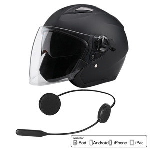 Fone de Ouvido Bluetooth HM-1 para Capacete, Bluetooth 5.4 com Supressão de Ruído, Carcaça Selada IP67, Atendimento Automático e Pareamento Duplo de Telefones para Motociclistas - Product Image 2