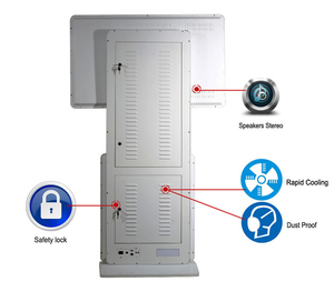 מחיר המפעל המקצועי 49 55 55 <span class=keywords><strong>65</strong></span> אינץ 'אופקי קומה דיגיטלי מסך Kiosk מסך סיבוב נגן פרסום מסתובב - Product Image 6
