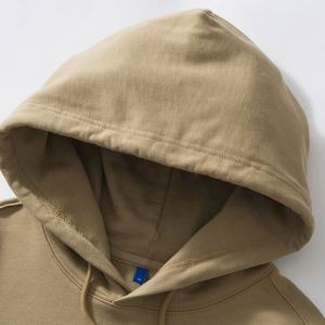 Vintage Heavyweight Custom Logo Blank Oversized Hoodie Hombres - Product Image 3