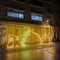 Lampe LED Pissenlit Géante 3D IP65 pour Décoration Extérieure de Jardin, Allée, Pelouse et Parc
