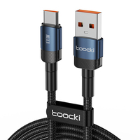 Cable de Datos Toocki Stable de 100W PD, 5A de Alta Corriente, Sincronización Rápida de Archivos, Protección con Chip Inteligente, para Viajes y Uso en Exteriores