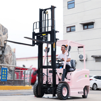 Chariot élévateur électrique à batterie lithium pour entrepôt frigorifique, logistique en entrepôt intérieur, chargement de conteneurs, 1,5 tonne, 2 tonnes