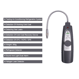 Rilevatore di perdite di gas refrigerante per auto, elettronica automobilistica, rilevamento perdite di freon e alogeni per climatizzatori - Product Image 2