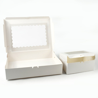 Boîte à gâteau bento en gros, recyclable, de qualité alimentaire, avec impression personnalisée en quadrichromie et pelliculage mat pour pique-nique et emballage cadeau