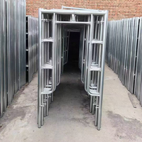 Andamio de Marco de Puerta de Metal Galvanizado Resistente de Estilo Moderno para la Construcción de Edificios