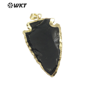 WT-P239 venta al por mayor negro obsidiana flecha talladas <span class=keywords><strong>colgantes</strong></span> <span class=keywords><strong>de</strong></span> energía natural piedra flecha obsidiana <span class=keywords><strong>colgantes</strong></span> - Product Image 2