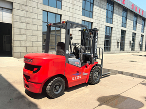 Krachtige K25-motor heftruck 3 <span class=keywords><strong>ton</strong></span> 3,5 <span class=keywords><strong>ton</strong></span> 4 <span class=keywords><strong>ton</strong></span> aanpasbare mast 5 <span class=keywords><strong>ton</strong></span> heftruck met interne verbranding en AC-cabine - Product Image 4