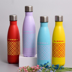 Tái Sử Dụng Tùy Chỉnh Bộ Quà Tặng 17Oz 500Ml Chai Nước Nhiệt Đi Bộ Đường Dài Chân Không Thép Không Gỉ Kỹ Thuật Số Hiển Thị Nhiệt Độ Flask Chai - Product Image 6