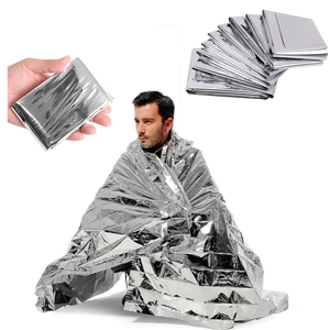 90% calor reflectante 1L Camping al aire libre PET manta térmica portátil botiquín de primeros auxilios para correr y escalar para rescates de excursiones - Product Image 1