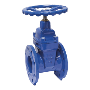 Vanne à boisseau à bride DN80 avec joint en caoutchouc et corps plat, 8 trous pour l'eau, l'huile, le gaz - Options manuelle, pneumatique, électrique - Product Image 1