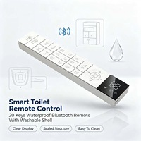 Control Remoto Inteligente para Inodoro JCXK de 20 Teclas, Impermeable, Lavable, de Plástico ABS, OEM ODM