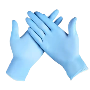 Scatola multiuso da 9 pollici di guanti in Nitrile blu 100 pezzi Per scatola Per giardinaggio domestico - Product Image 6