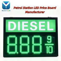 Fabricante de Letreros LED para Precios de Gasolineras |   Tablero Digital de Precios de Combustible