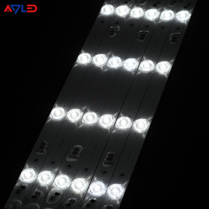 ป้ายโฆษณา LED บางเฉียบ 4 หลอด/ชิ้น แถบไฟ LED ขนาดเล็ก 3.2W 6500K DC24V ไฟแบ็คไลท์แบบเรืองแสงด้านหลัง IP20 แถบไฟ LED แบบเส้นตรง - Product Image 1