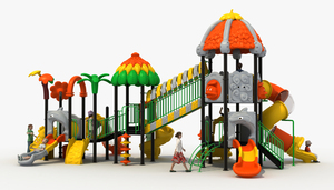 Eibele Terrain de jeu extérieur coloré personnalisé à <span class=keywords><strong>prix</strong></span> réduit Jouets pour enfants Playhouse Terrain de jeu extérieur Équipement pour garderie - Product Image 6