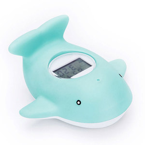 Pantalla LCD digital con forma de pato, termómetro flotante para piscina de baño de bebé para temperatura del agua - Product Image 6