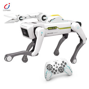 Chengji Vente en gros <span class=keywords><strong>Robot</strong></span> <span class=keywords><strong>chien</strong></span> RC Sonore Mécanique Main Articulée DIY Réaliste Éducatif Simulation Enfants Robots Chiens en Plastique - Product Image 1