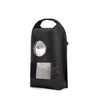 Sac de lavage et de rangement portable à fermeture roulante pour produits d'extérieur, avec compartiments séparés pour eau propre et eau usée