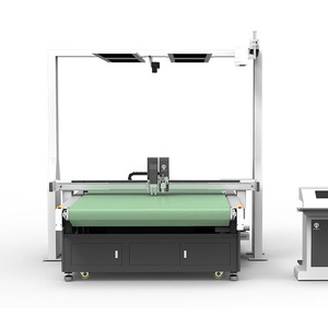 Giá rẻ CNC tự động da kỹ thuật số máy cắt da hình dạng chính hãng Giày sofa Máy cắt với dao động dao - Product Image 2