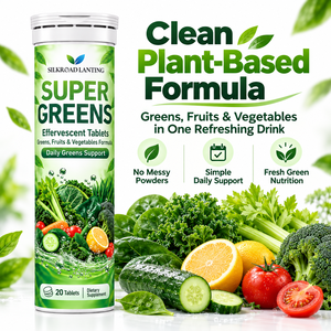 Comprimés Effervescents Super Greens OEM – Formule Fruits et Légumes – Soutien Quotidien aux Verts – Marque Privée - Product Image 3