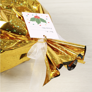 Sac <span class=keywords><strong>de</strong></span> bonbons <span class=keywords><strong>de</strong></span> Noël personnalisable <span class=keywords><strong>avec</strong></span> renne et sac cadeau à cordon du Père Noël - Product Image 2