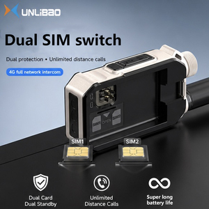 Interphone sans fil portable XUNLIBAO, réseau complet, distance illimitée, carte SIM <span class=keywords><strong>4G</strong></span>, portée de 5000 km, talkie-walkie gratuit à vie - Product Image 5
