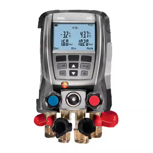 Оригинальная и новая холодильная система и тепловой насос Testo 570-1 4-ходовой цифровой коллектор - Product Image 3