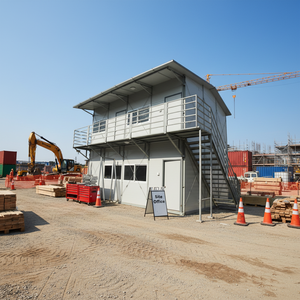 TOPPRE Maison préfabriquée portable à bas prix Panneau sandwich <span class=keywords><strong>de</strong></span> type K Maison préfabriquée Maison K détachable pour <span class=keywords><strong>chantier</strong></span> <span class=keywords><strong>de</strong></span> construction - Product Image 4