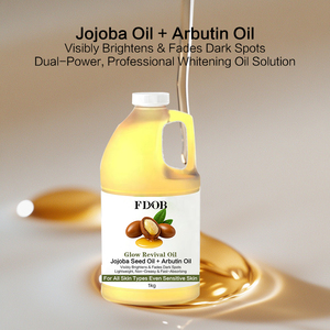 Huile de Jojoba Biologique Semi-finie en Graines, 100% Pure, Parfum Frais, Nourrissante en Profondeur, Hydratante, Éclaircissante et Blanchissante - Product Image 1