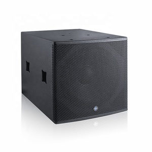 Qingyuan Morin Active 18 pouces Woofer 2000W Watt puissance de crête DJ moniteur alimenté amplifié PA haut-parleurs système haut-parleur de scène extérieur - Product Image 4