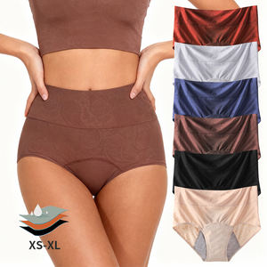 Mutandine Mestruali a Vita Alta Traspiranti a 3 Strati, Slip per il Ciclo Femminile Taglie Forti - Product Image 1