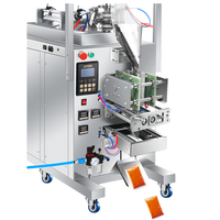 Machine d'emballage motorisée à haute capacité pour pâtes, à scellage trois côtés, pour petits sachets d'huile de moutarde, d'huile d'olive et d'huile de cuisson de qualité alimentaire