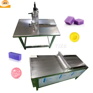 Automatic round square soap loaf bar cutting machine small toilet soap block making machine to cut soap