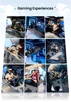 Simulateur de Cinéma 9D VR Parc de Jeux VR Avion pour Enfants : Profitez de la Véritable Expérience de Vol