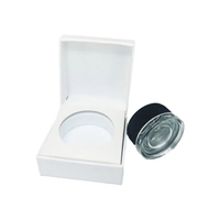 Boîte d'emballage magnétique personnalisable, bouteille cosmétique en verre 5ml avec impression personnalisée