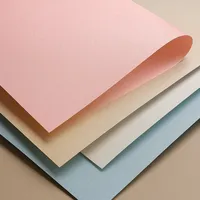 Lembar kertas selesai Pearlized 110gsm daur ulang A4 A3 ukuran kustom untuk kemasan hadiah Notebook meliputi alat tulis dan undangan