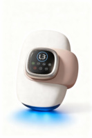 Masseur électrique pour les mains et les poignets avec chaleur et compression, enveloppement complet pour les doigts, la paume et le poignet, avec lumière rouge pour des mains magnifiques