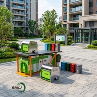 RNKJ Station de Compression Intelligente Automatique des Déchets Souterrains – Compresseur Hydraulique Personnalisable pour Déchets avec Moteur – Fabricants