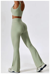 ชุดโยคะบราสองชิ้นระบายอากาศได้บราทรงตัวยูสำหรับผู้หญิงออกแบบได้ตามต้องการ - Product Image 3