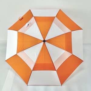 Parapluie de golf en fibre de verre aéré coupe-vent de grande taille avec <span class=keywords><strong>sac</strong></span> à bandoulière - Product Image 3