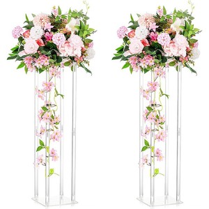 Giá đỡ hoa hiện đại tối giản bằng acrylic trong suốt FUNMOOD, đế trưng bày trong suốt, vật trang trí trung tâm bàn tiệc cưới - Product Image 4