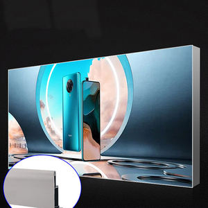 ป้ายไฟ LED สองด้านแบบตั้งพื้นสำหรับแสดงโปสเตอร์ เมนูเบอร์เกอร์ ป้ายโฆษณาแบบมีไฟส่องด้านหลัง - Product Image 3