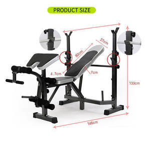 Produits de premier ordre Banc de gymnastique multifonctionnel <span class=keywords><strong>Musculation</strong></span> Banc de <span class=keywords><strong>musculation</strong></span> réglable Gym - Product Image 6