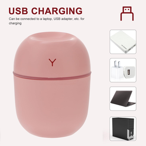 Nouvel humidificateur d'air mini 220 ml, diffuseur d'huiles essentielles USB, humidificateur pour la maison, la voiture, le bureau, avec lampe de nuit LED, rafraîchisseur d'air - Product Image 3